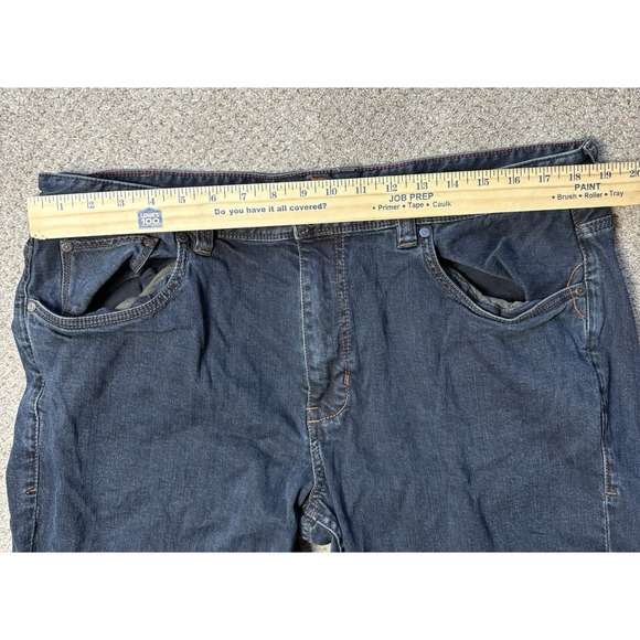 Tommy Bahama Men's 38x32 Blue Jeans Authentic Dark Wash Denim Relax Straight Leg - Picture 7 of 9